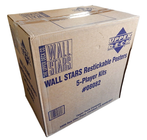 1992 Upper Deck Wall Stars USA Basketball Posters 5-Player Kits Case (6) Jordan