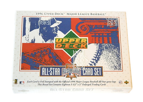 1996 Upper Deck All Star Jumbo Baseball Factory Set (18) Sealed