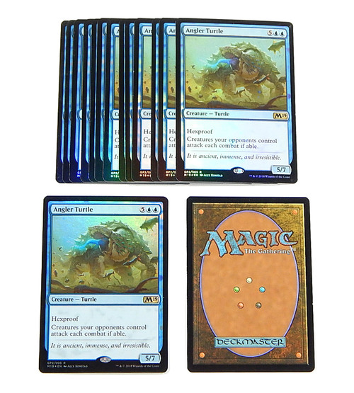 Lot of (17) MTG Magic The Gathering Angler Turtle Foil Gift Pack GP2/005