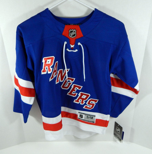 Youth New York Rangers Kevin Shattenkirk #22 Outerstuff Premier Blue Jersey S/M