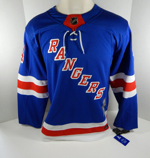 Mens New York Rangers Neal Pionk #44 Authentic Adidas Pro Blue Jersey XL 54