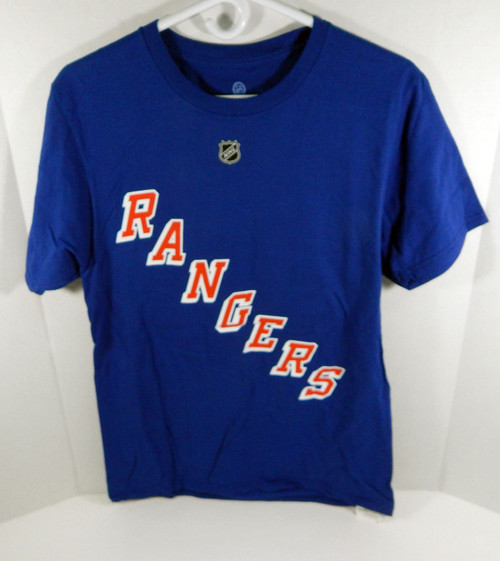 Men's New York Rangers Mats Zuccarello #36 Fanatics Player Blue T-Shirt S