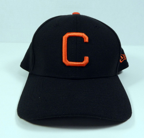 2018 Clinton Lumberkings Game Used Clinton Pilots Navy Orange Hat LBKNG0043