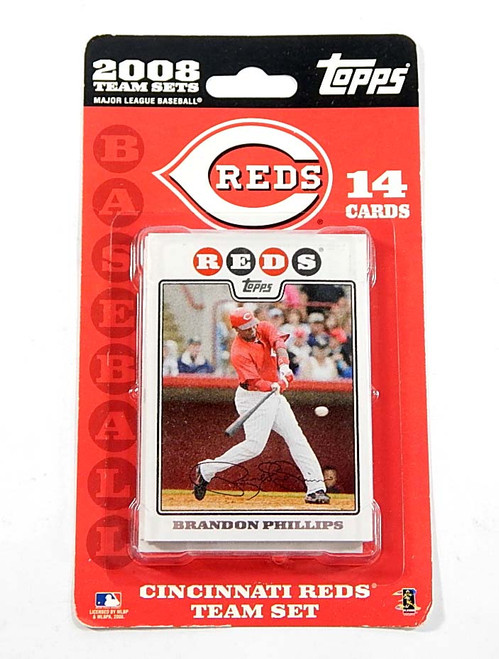 2008 Topps Team Sets Cincinnati Reds Team Set In Blister (14) Votto #CIN9