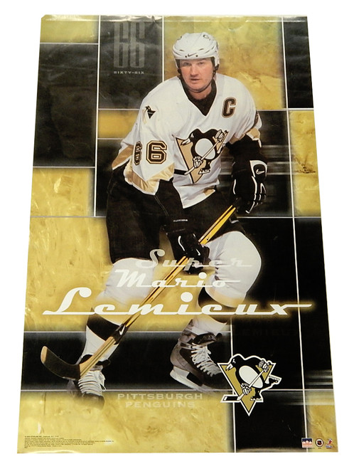 2003 Starline Mario Lemieux "Super Mario" Poster #9001 ^ 22.25" x 34.5"