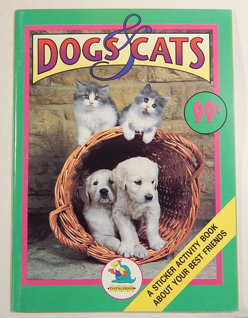 Baio Dogs & Cats Sticker Mini Sticker Album New ^ Unused No Stickers