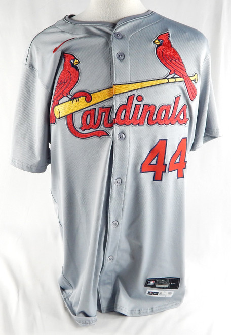 2024 St. Louis Cardinals Jake Woodford #44 Game Issued Grey Jersey 46 DP88843