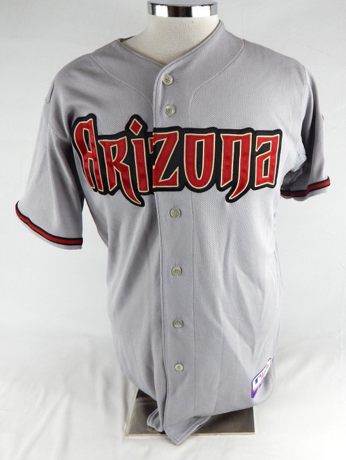 2009 Arizona Diamondbacks James Skelton #25 Game Used Grey Jersey 44 302