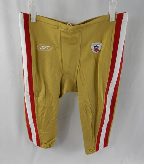 2011 San Francisco 49ers Game Issued Gold Pants 38 DP104965