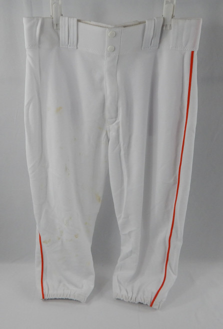 2012 Miami Marlins Jose Reyes #7 Game Used White Pants 34-40-21 DP104428