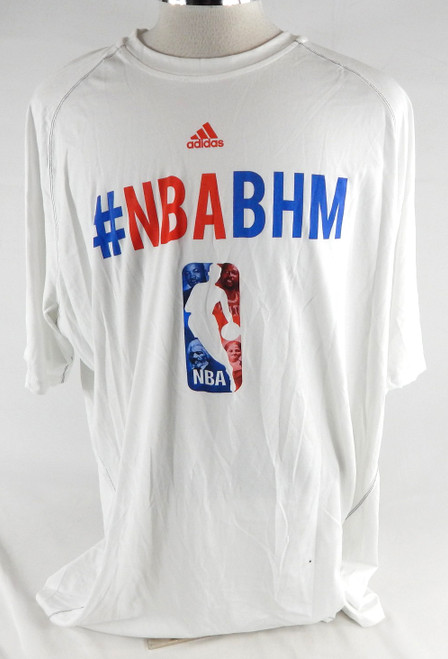 2012-13 Orlando Magic Glen Davis #11 Game Used White Shirt Dream Big BHM 1