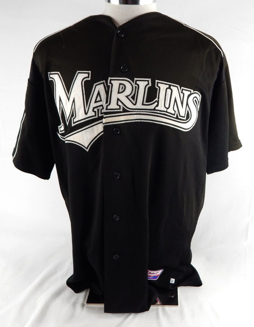 2003-06 Florida Marlins Santiago #72 Game Used Black Jersey BP ST XL 786