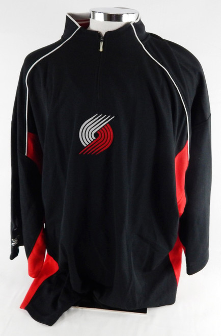 2004-05 Portland Trail Blazers James Thomas #12 Game Used Black Shooting Shirt 2