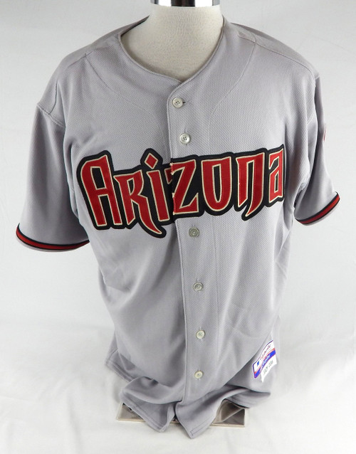 2009 Arizona Diamondbacks Josh Ellis #43 Game Issued Grey Jersey 48 305