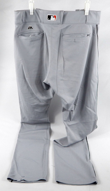 2016 Miami Marlins Nick Wittgren #64 Game Used Grey Pants 37-42-36 DP102384