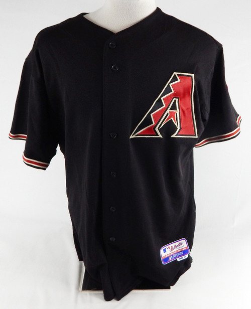 2009 Arizona Diamondbacks Josh Whitesell #29 Game Used Black Jersey 46 400