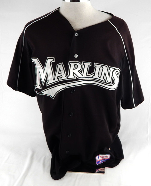 2003-06 Florida Marlins Scott Nestor #58 Game Used Black JerseyST BPXL 071