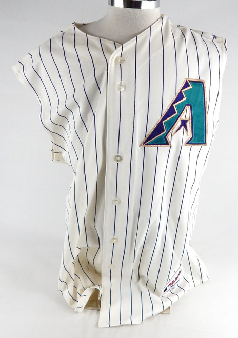 2006 Arizona Diamondbacks Luis Vizcaino #52 Game Used White Vest Jersey 50 483