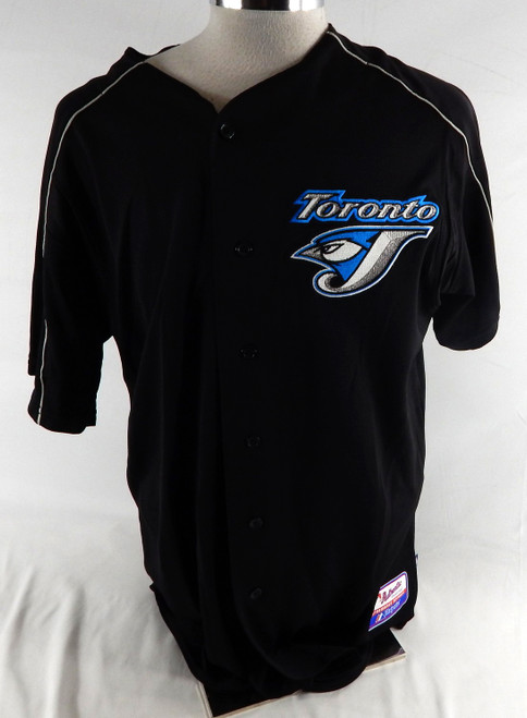 2004-06 Toronto Blue Jays Brad Mills #14 Game Used Black Jersey BP ST 46 405