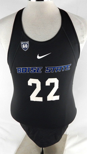 2018 Boise State Broncos #22 Game Used Black Jersey 60 P Beach Volleyball M 079