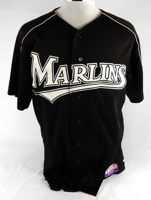 2003-06 Florida Marlins Webb #56 Game Used Black Jersey ST BP L 075