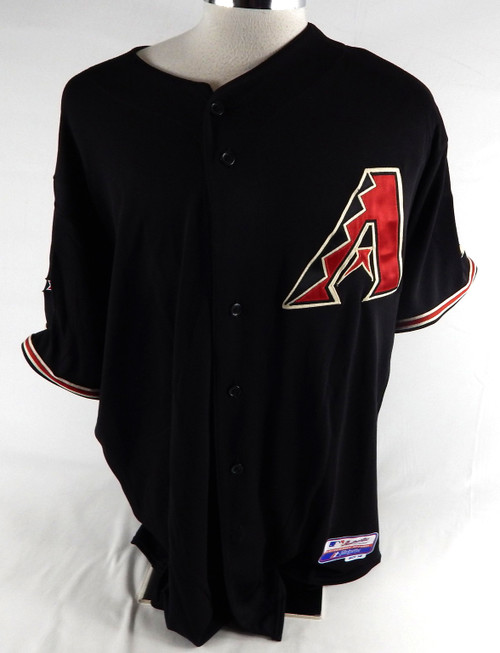 2008 Arizona Diamondbacks Jamie D'Antona #21 Game Used Black Jersey 10 P 50 97