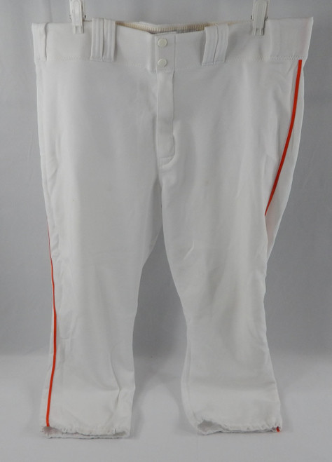 2012 Miami Marlins Jack McKeon #15 Game Used White Pants 40-42-23 418