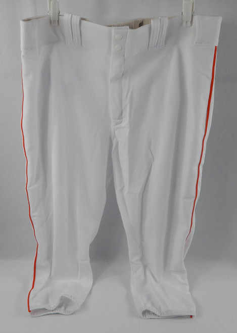 2014 Miami Marlins Brad Perry #45 Game Used White Pants 40-46-22 419