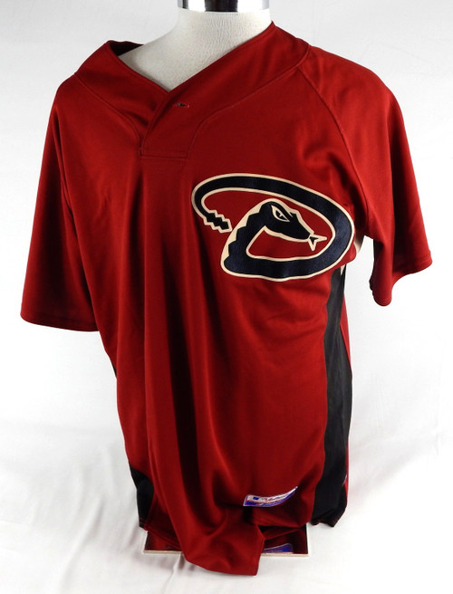 2007-10 Arizona Diamondbacks Scott Hairston #9 Game Used Red Jersey ST BP 48 418