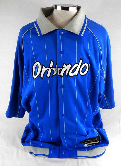 2004-05 Orlando Magic Game Issued Blue Shooting Shirt Hardwood Classic 3XL 580