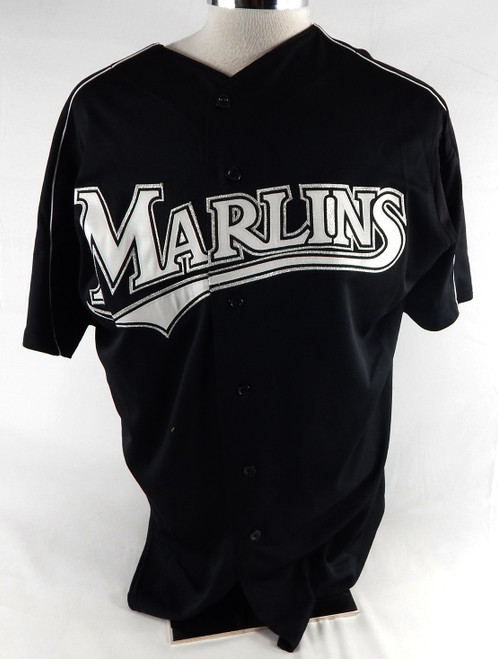 2003-06 Florida Marlins Cruz #41 Game Used Black Jersey ST BP XL 768