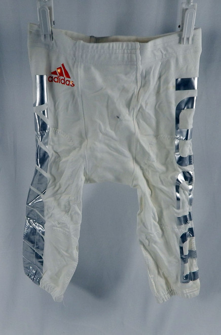 2015 Miami Hurricanes # Game Issued White Football Pants Size M 017