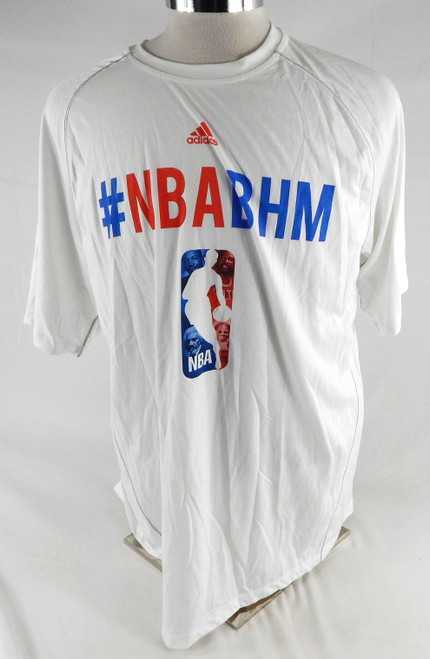 2013-14 Orlando Magic Victor Oladipo #5 Game Used White Shirt Dream Big BHM XL 7