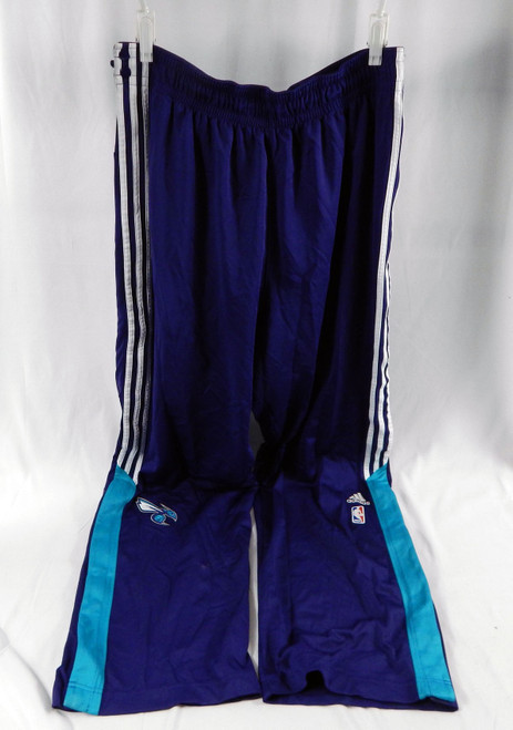 2014-15 Charlotte Hornets Jason Maxiell #54 Game Used Navy Warm Up Pants 3XL
