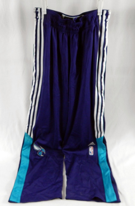 2014-15 Charlotte Hornets Jannero Pargo #5 Game Used Navy Warm Up Pants L