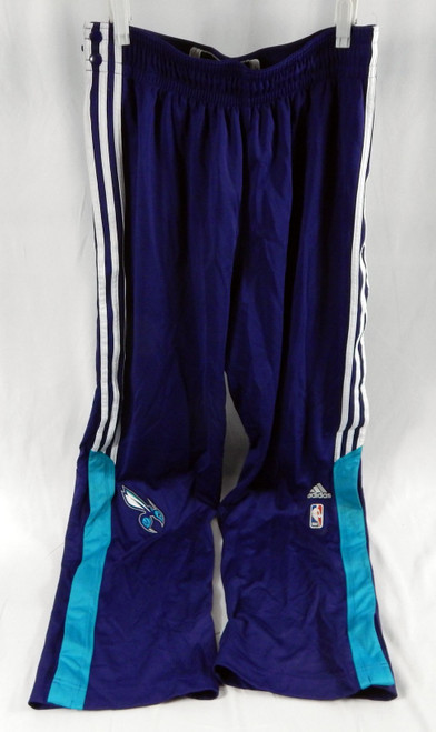 2014-15 Charlotte Hornets Jeff Taylor #44 Game Used Navy Warm Up Pants L