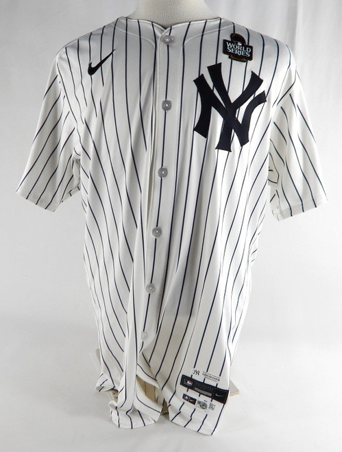 2024 New York Yankees Nestor Cortes #65 Game Issued White Jersey World Series 9