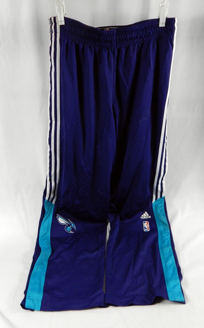 2014-15 Charlotte Hornets PJ Hairston #19 Game Used Navy Warm Up Pants Size XL