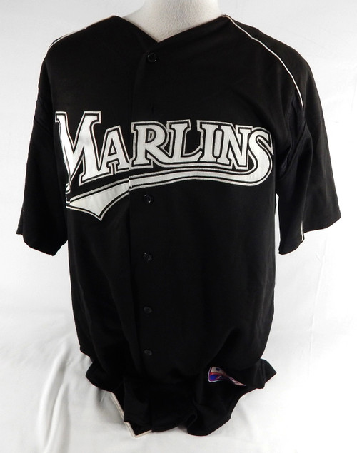 2003-06 Florida Marlins Gale #45 Game Used Black Jersey ST BP XXL 778
