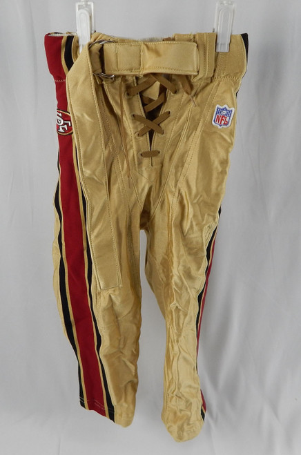 1990s San Francisco 49ers Game Issued Gold Pants 30 540
