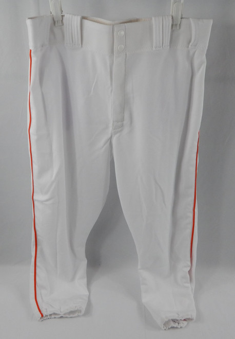 2015 Miami Marlins Dan Haren #15 Game Used White Pants 35-42-23 438