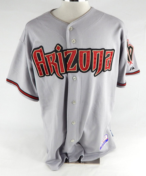 2009 Arizona Diamondbacks John Hester #31 Game Used Grey Jersey 50 290