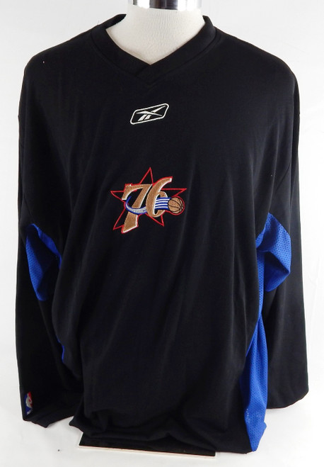 2006-07 Philadelphia 76ers Lou Williams #23 Game Used Black Shooting Shirt 6