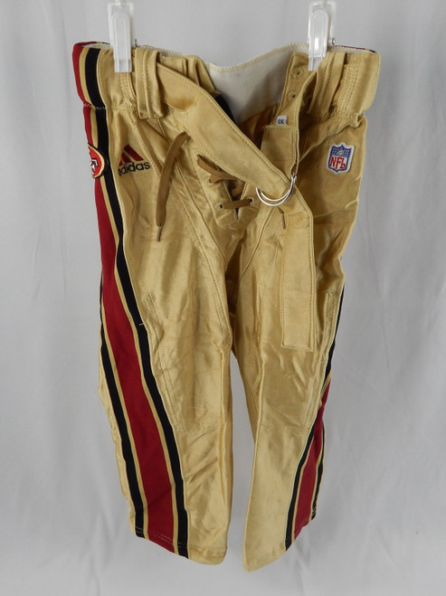 1990s San Francisco 49ers Game Issued Gold Pants 30 548