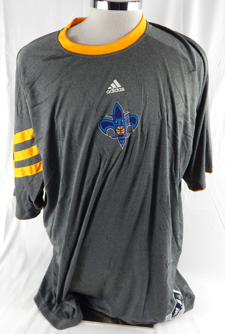 2011-12 New Orleans Hornets Quincy Pondexter #20 Game Used Grey Shooting Shirt 3