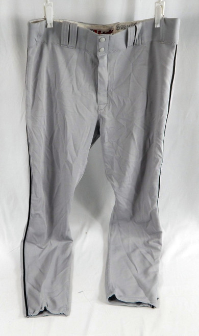 2005 Florida Marlins # Game Used Grey Baseball Pants Size 38 001