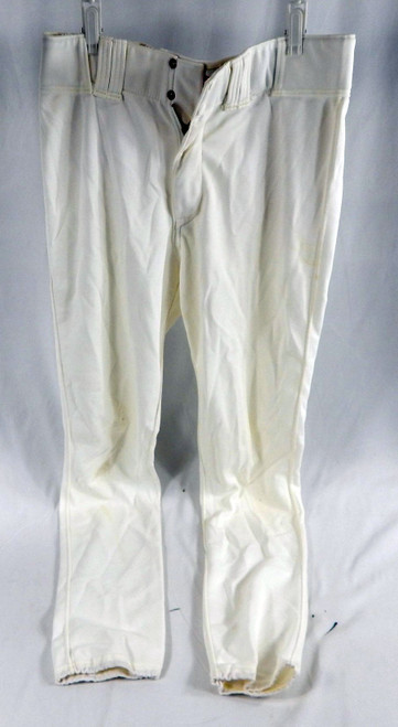 1997 Pittsburgh Pirates Garcia #22 Game Used White Baseball Pants 38-42 006