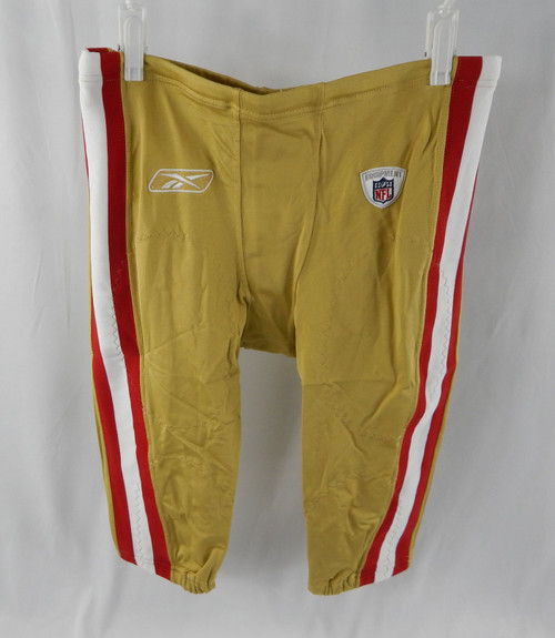 2011 San Francisco 49ers Game Issued Gold Pants 38 956