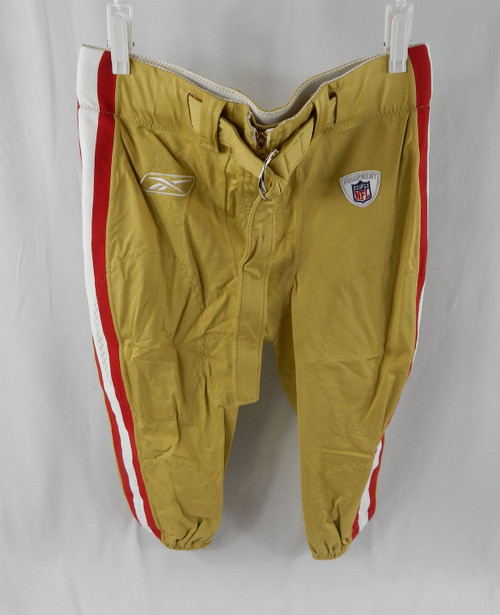 2011 San Francisco 49ers Game Issued Gold Pants 40 959