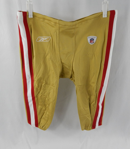2011 San Francisco 49ers Game Issued Gold Pants 42 961